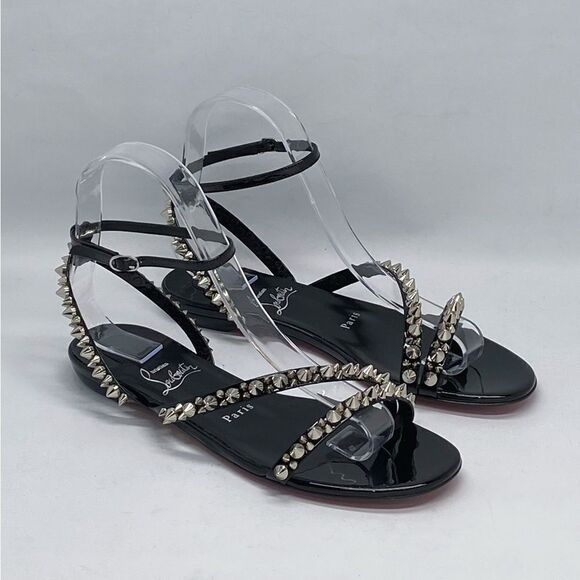 Christian Louboutin Mafaldina Spikes Ankle Strap Sandal size 36 - Picture 12 of 16